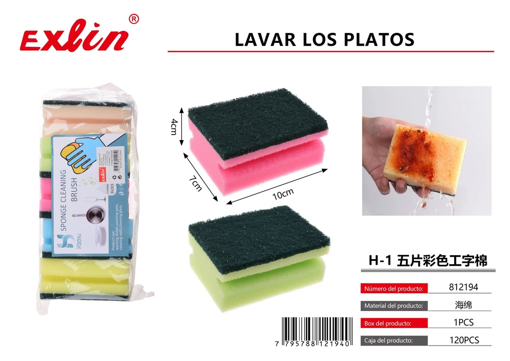 Cotton for washing dishes