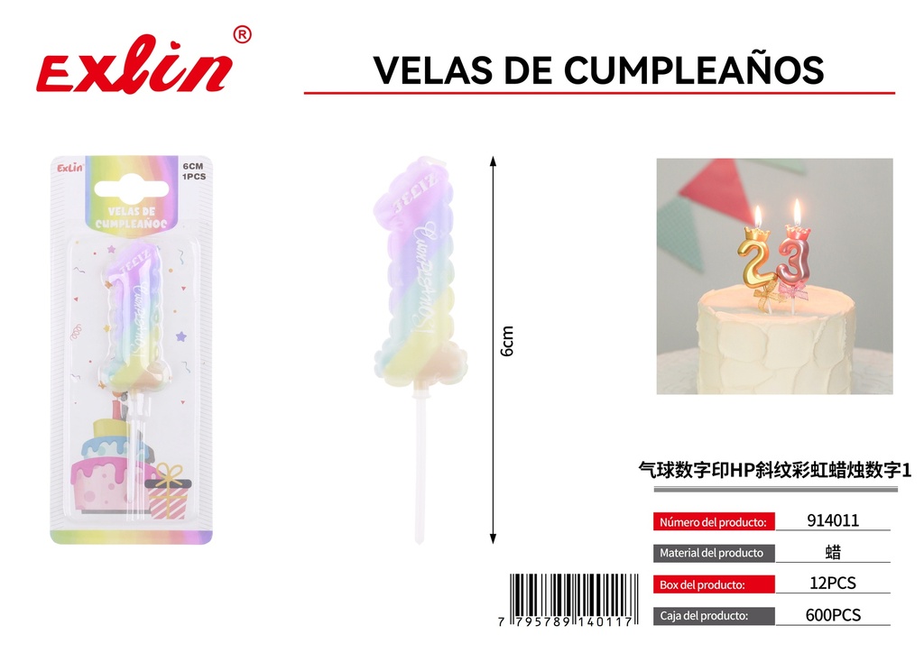 [914011] VELAS DE CUMPLEANOS 1