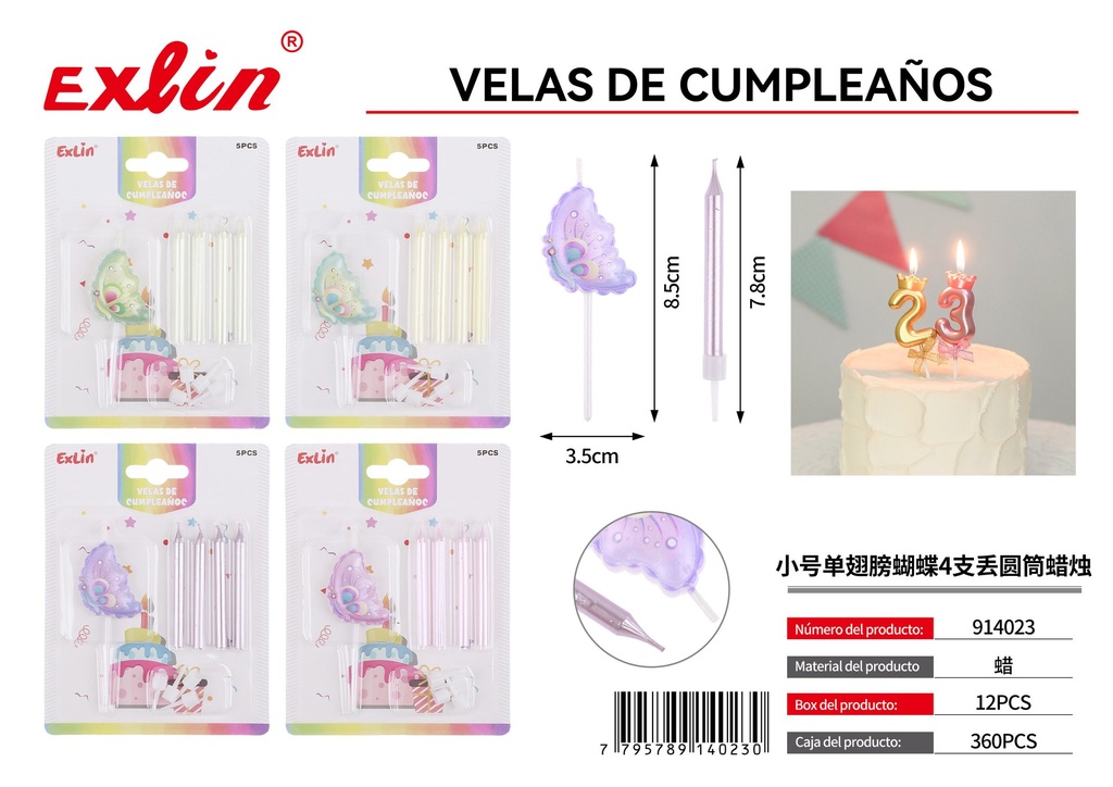 [914023] BIRTHDAY CANDLES