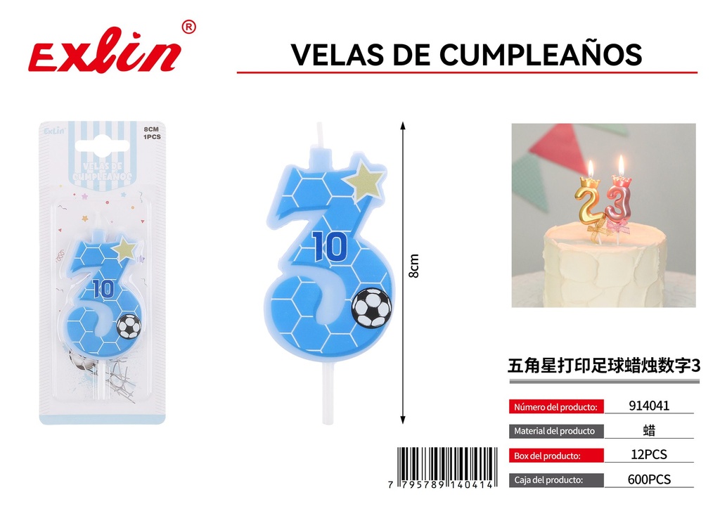 [914041] BIRTHDAY CANDLES 3