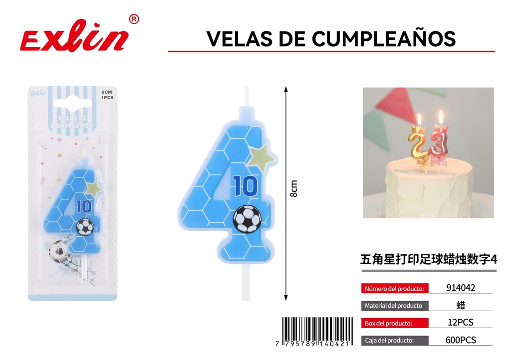 [914042] VELAS DE CUMPLEANOS 4