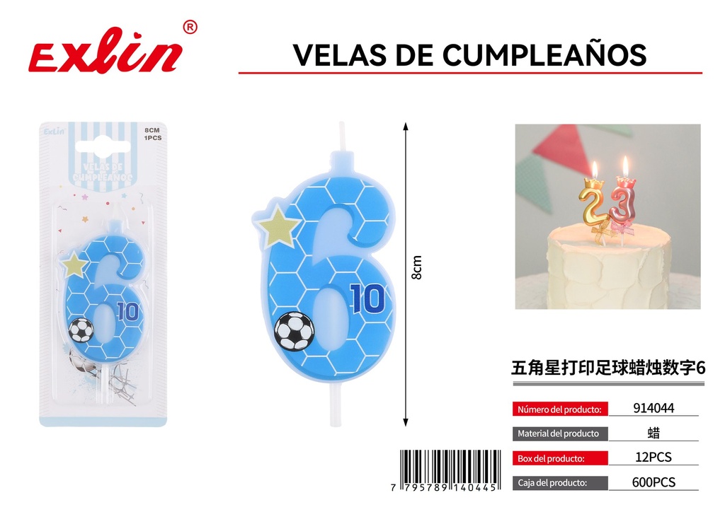 [914044] VELAS DE CUMPLEANOS 6