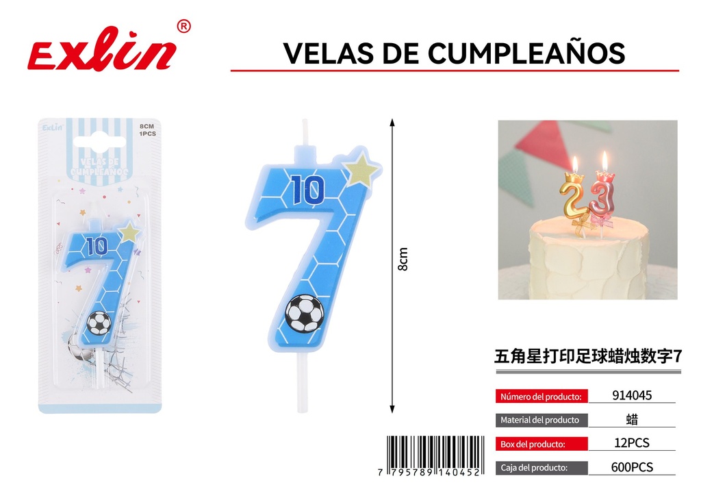 [914045] BIRTHDAY CANDLES 7