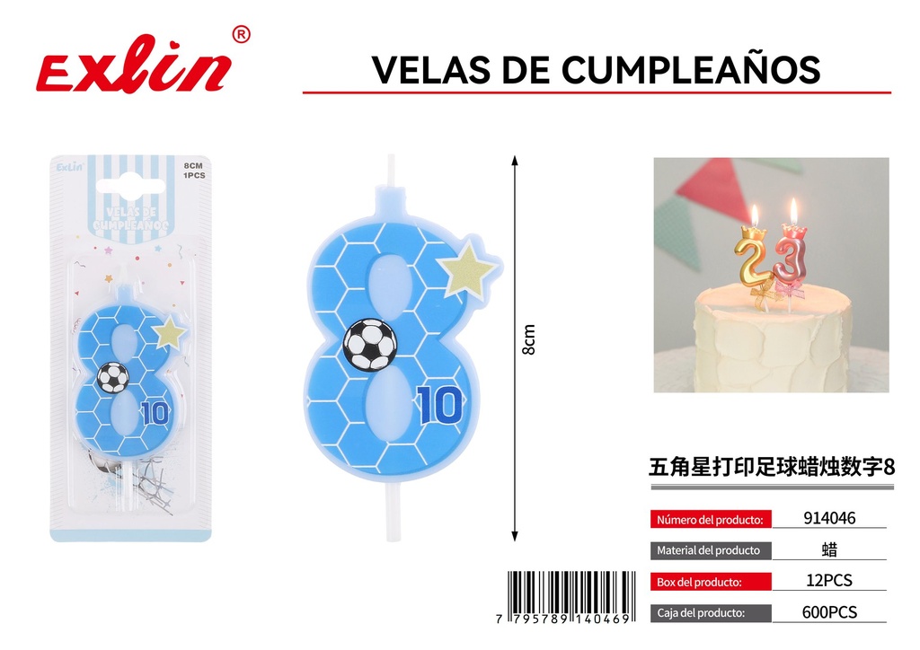 [914046] VELAS DE CUMPLEANOS 8