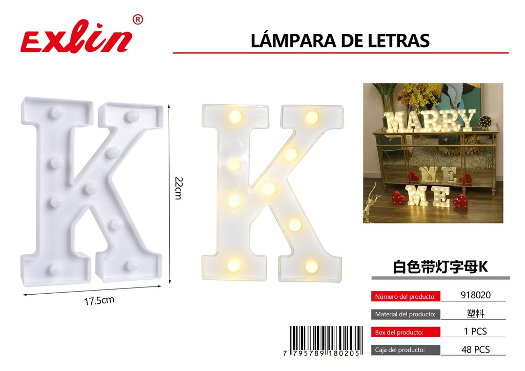 [918020] Letra led K