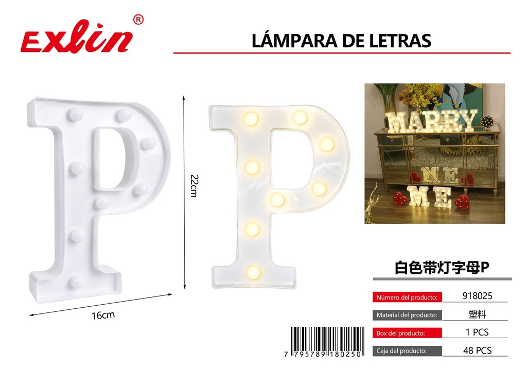 [918025] Letter led P