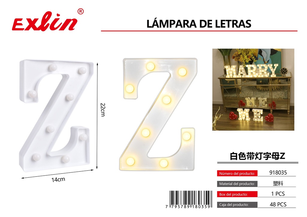 [918035] Letter led Z