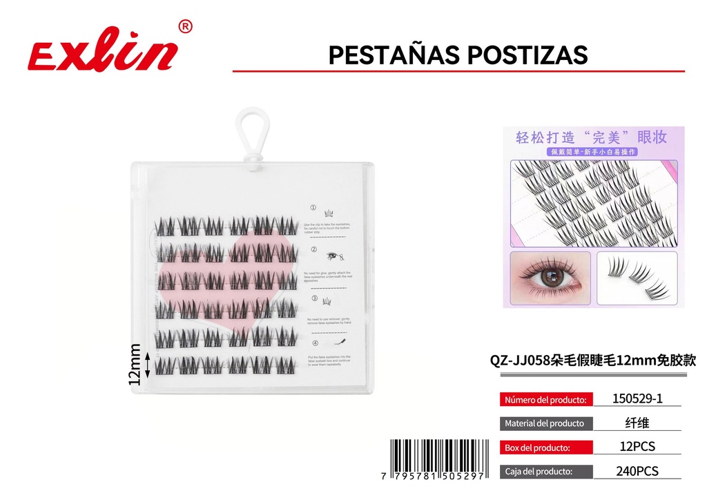 false eyelashes