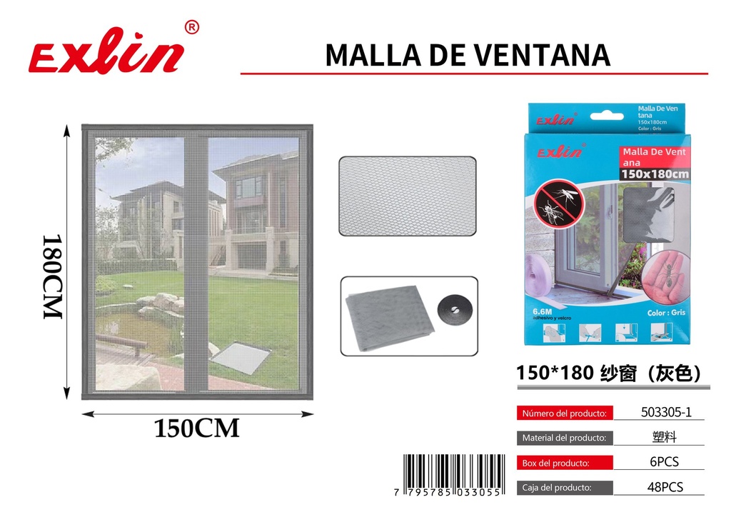 MALLA DE VENTANA
