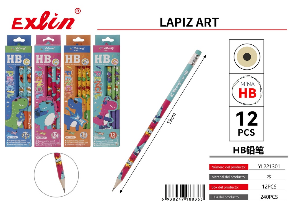[YL221301] LAPIZ HB