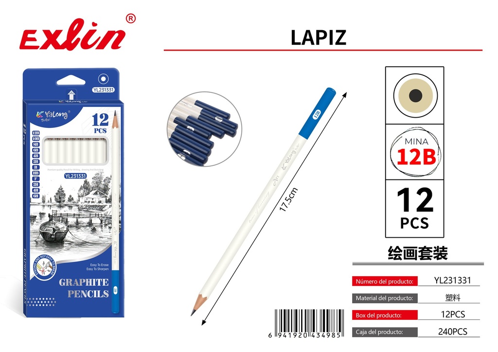 [YL231331] LAPIZ HB