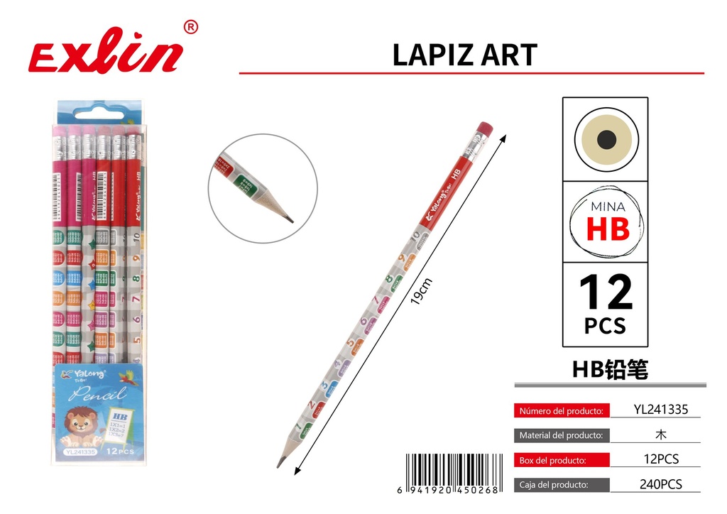 [YL241335] LAPIZ HB