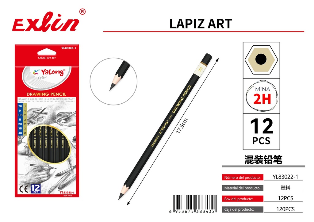 [YL83022-1] LAPICES MIXTOS