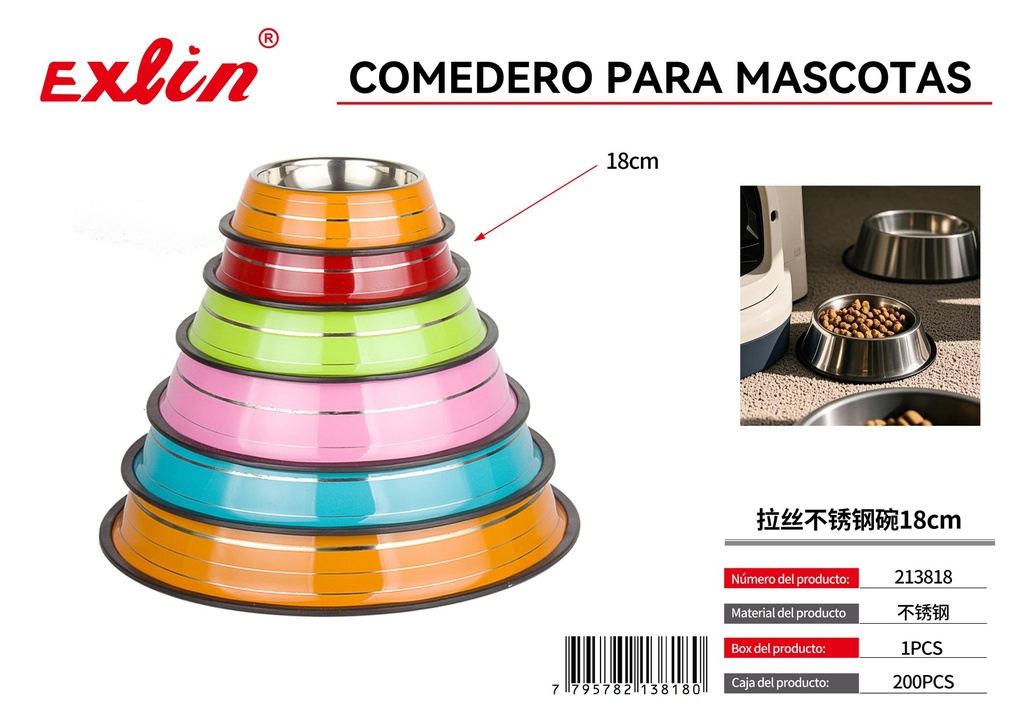 Comedero para mascotas