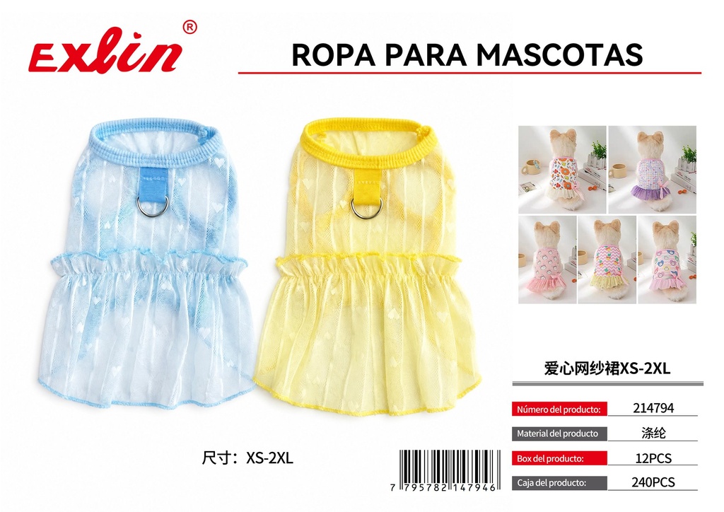 Ropa para mascotas