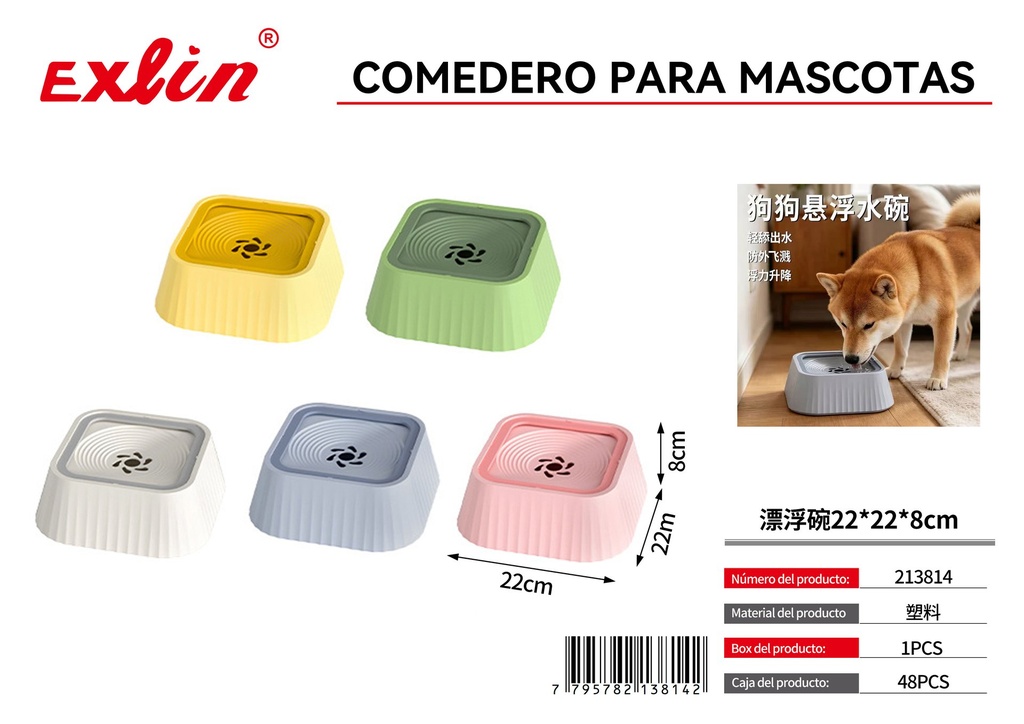 Comedero para mascotas