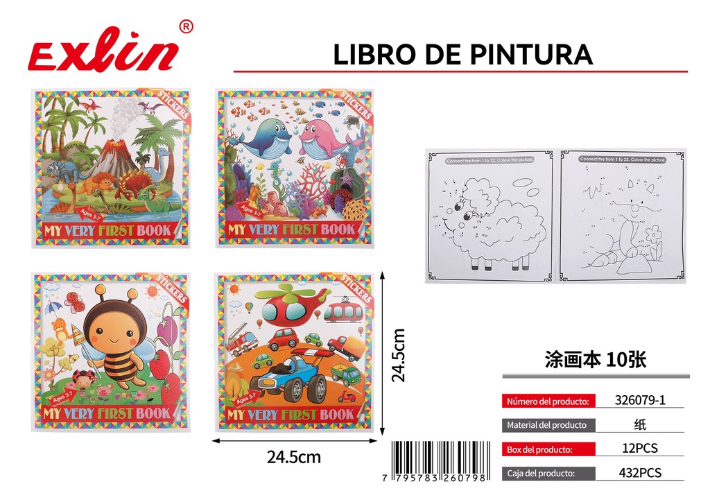 [326079-1] LIBRO DE PINTURA
