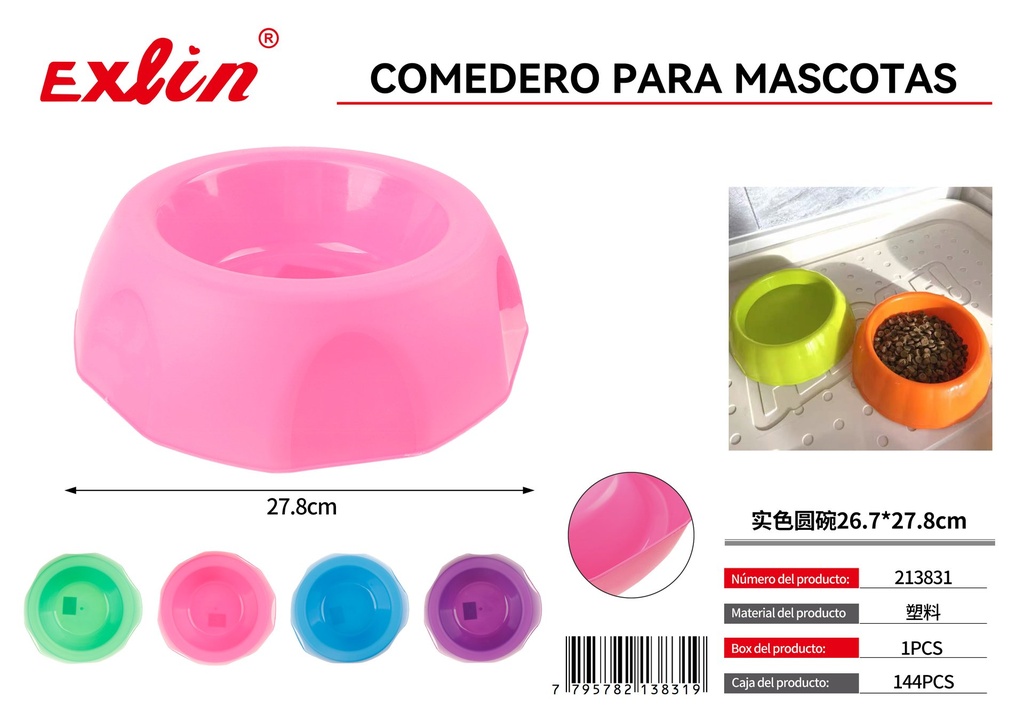[213831] Comedero para mascotas