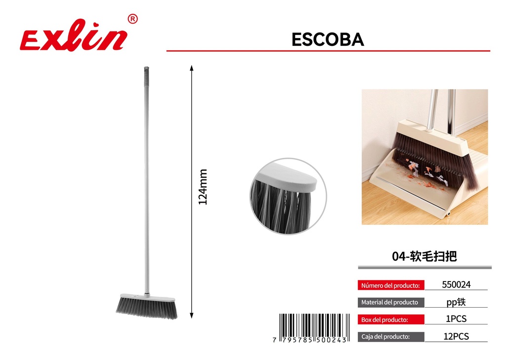 [550024] Escoba de Cerdas Suaves