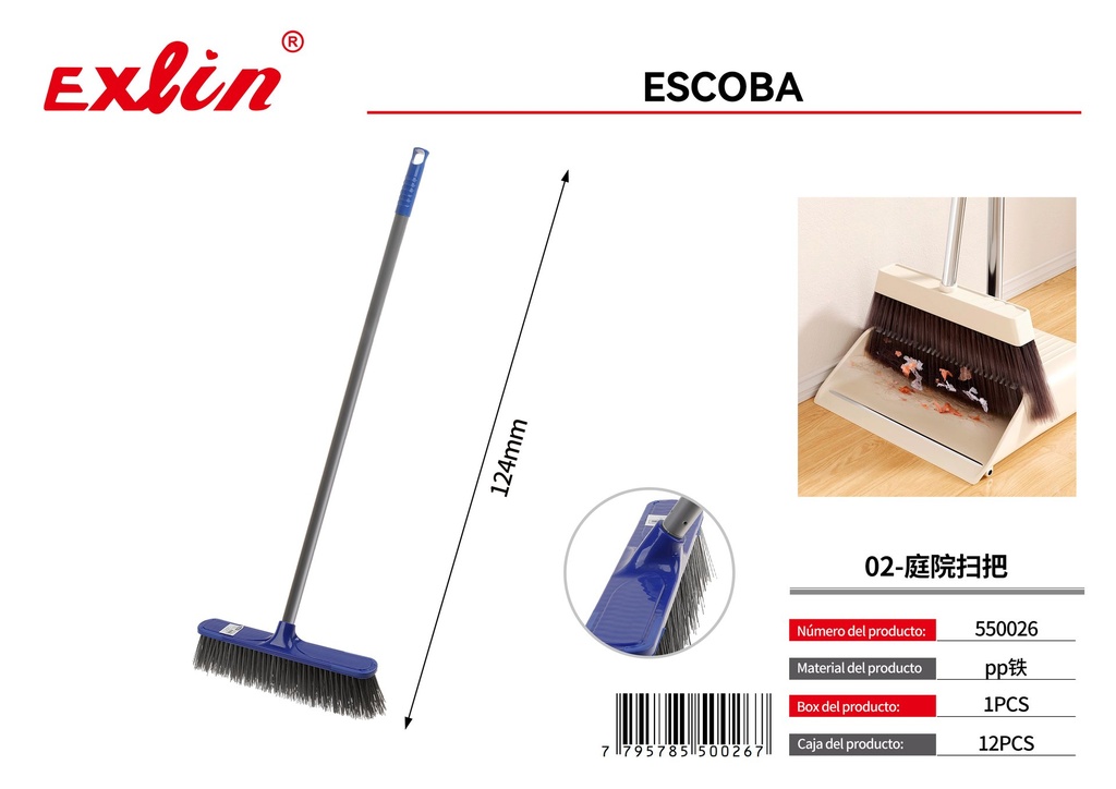 [550026] Escoba para Exterior / Patio